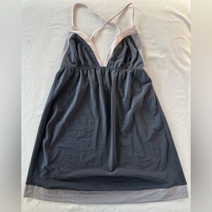Victoria's Secret Chemise, Dark Grey and Blush, Size Small